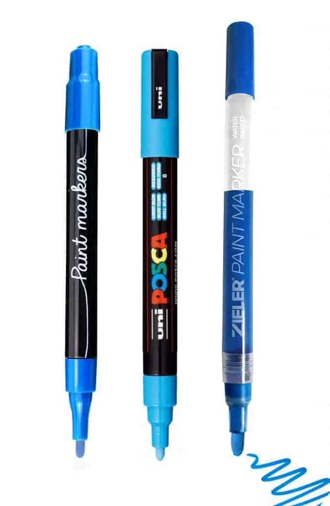  PuTwo Set of 10 Marker pens Coloured Pencils DIY for