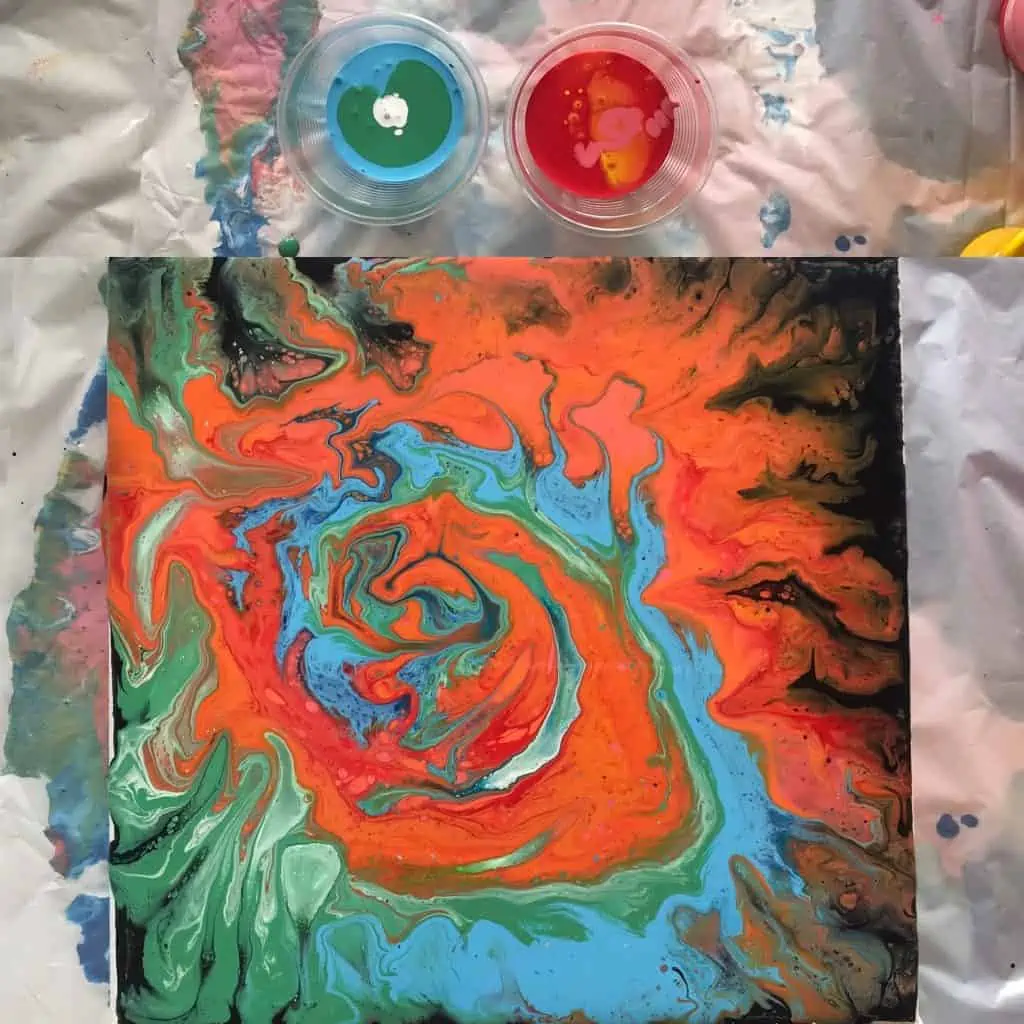 Pouring Art, How To Do Acrylic Pouring With PVA