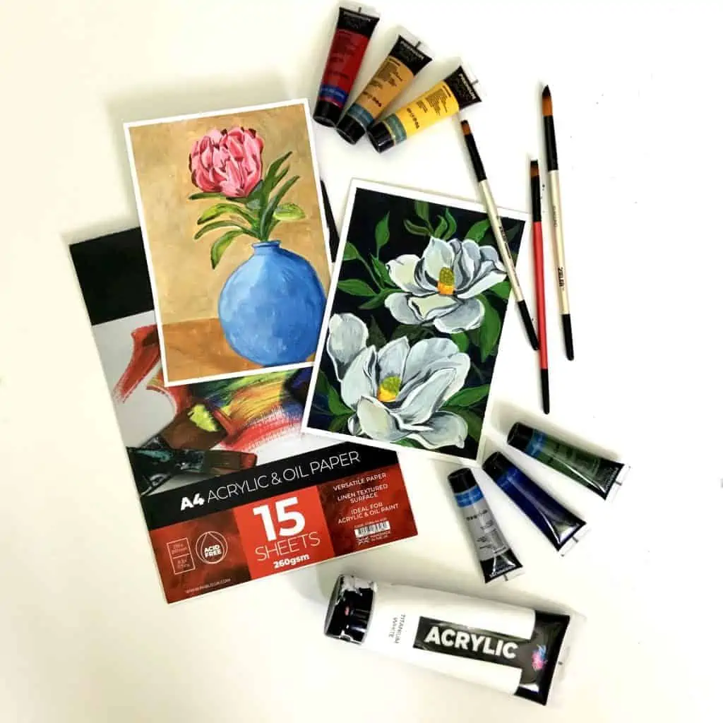 Can You Use Acrylic Paint On Sketchbook Paper? Pros & Cons