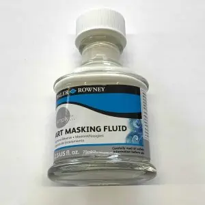 Liquid Latex Masking Fluid - Dries Quickly - Multi-surface - 45ml Bottle
