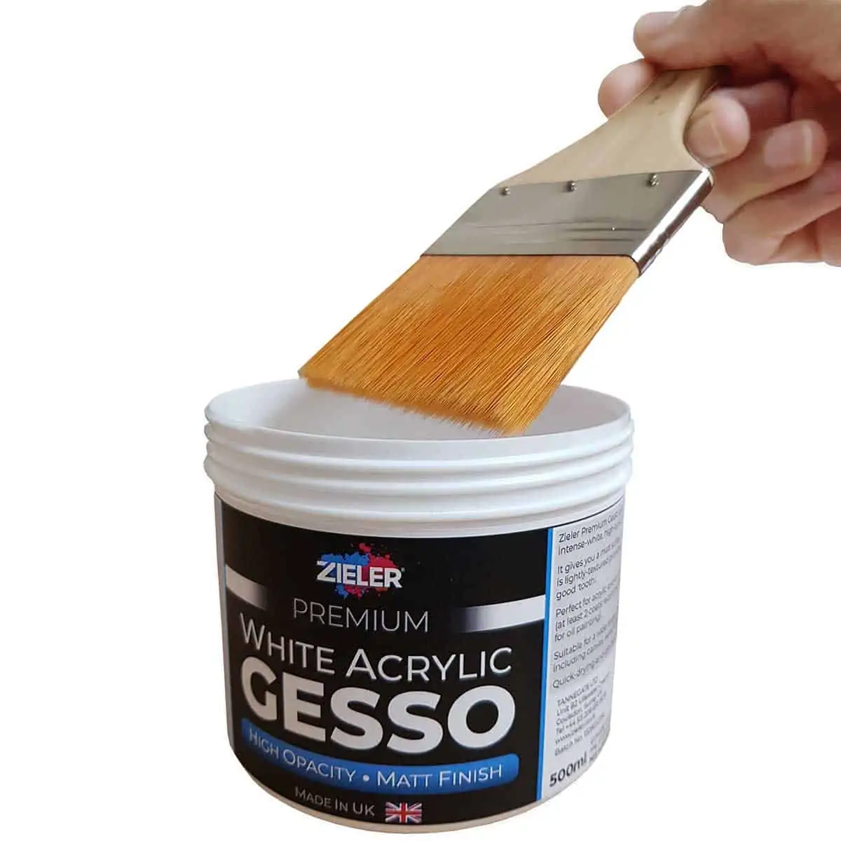 How to seal and gesso a wooden panel